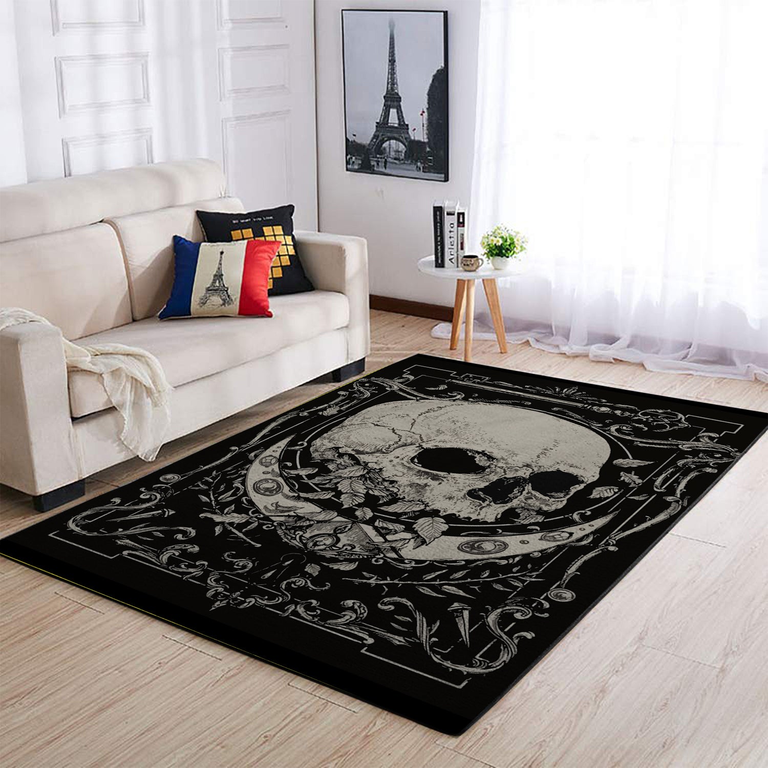 Skull authentic rug